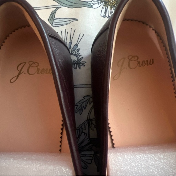 J.Crew Cecile Smoking Slippers in Leather - Picture 5 of 10